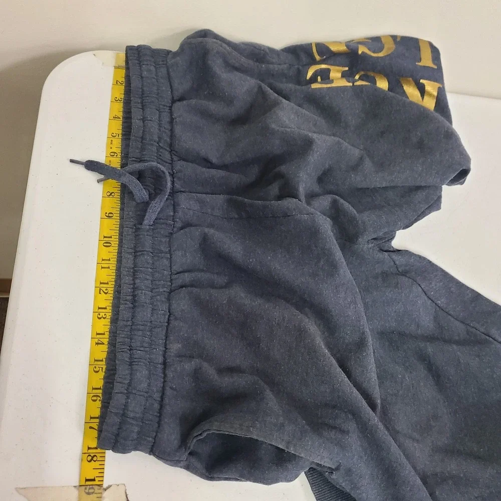 True Religion Mens‎ Spellout Joggers Size XL Gray Athleisure Workout Gym Fitness